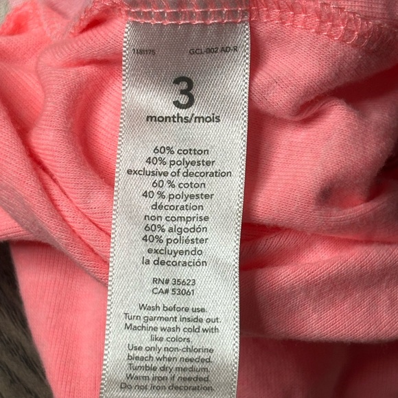 2 Carter's Baby Rompers - Picture 3 of 3